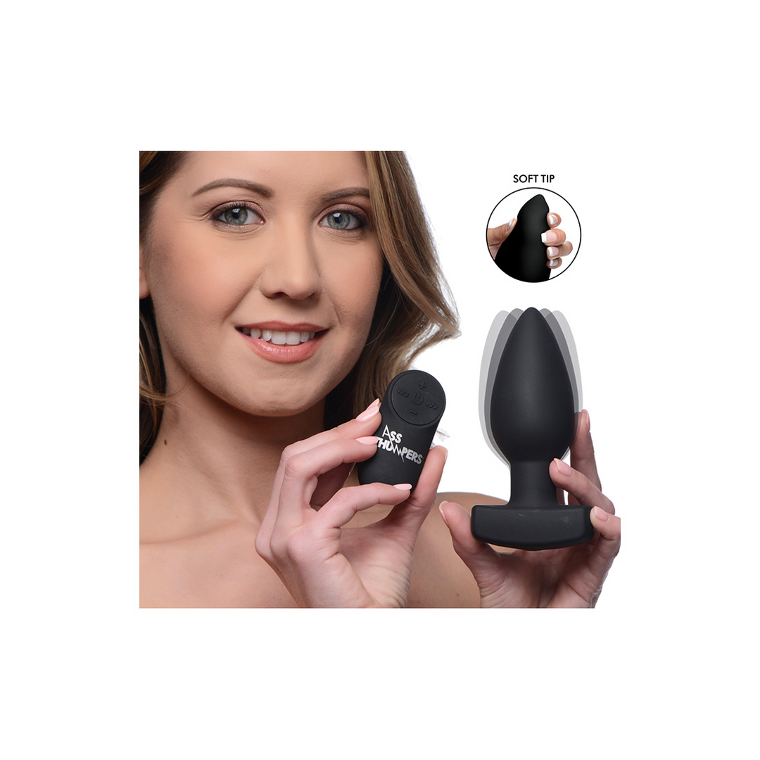 Gladde Vibrerende Anale Plug met Afstandsbediening - Afbeelding 4