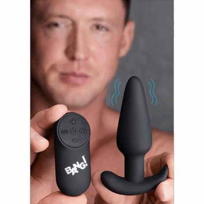 Vibrerende Siliconen Butt Plug met Afstandsbediening - Afbeelding 4