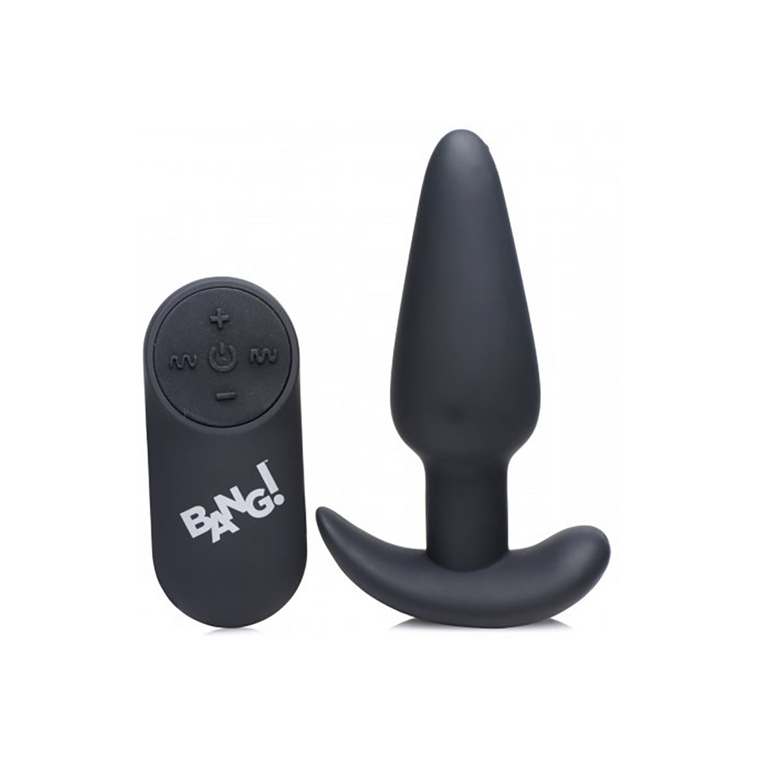 Vibrerende Siliconen Butt Plug met Afstandsbediening - Afbeelding 7