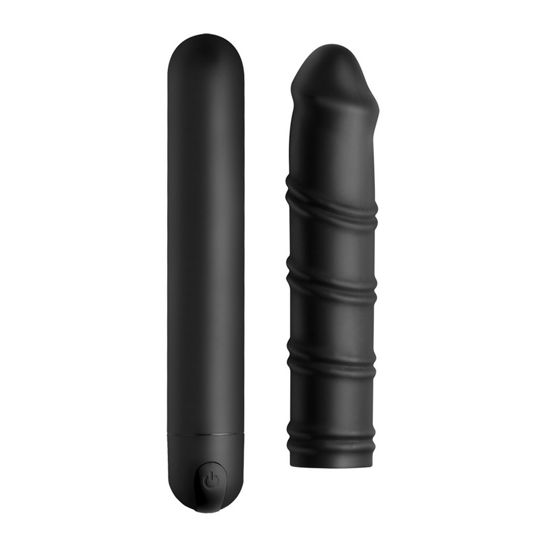 XL Bullet en Swirl Siliconen Sleeve - Afbeelding 4