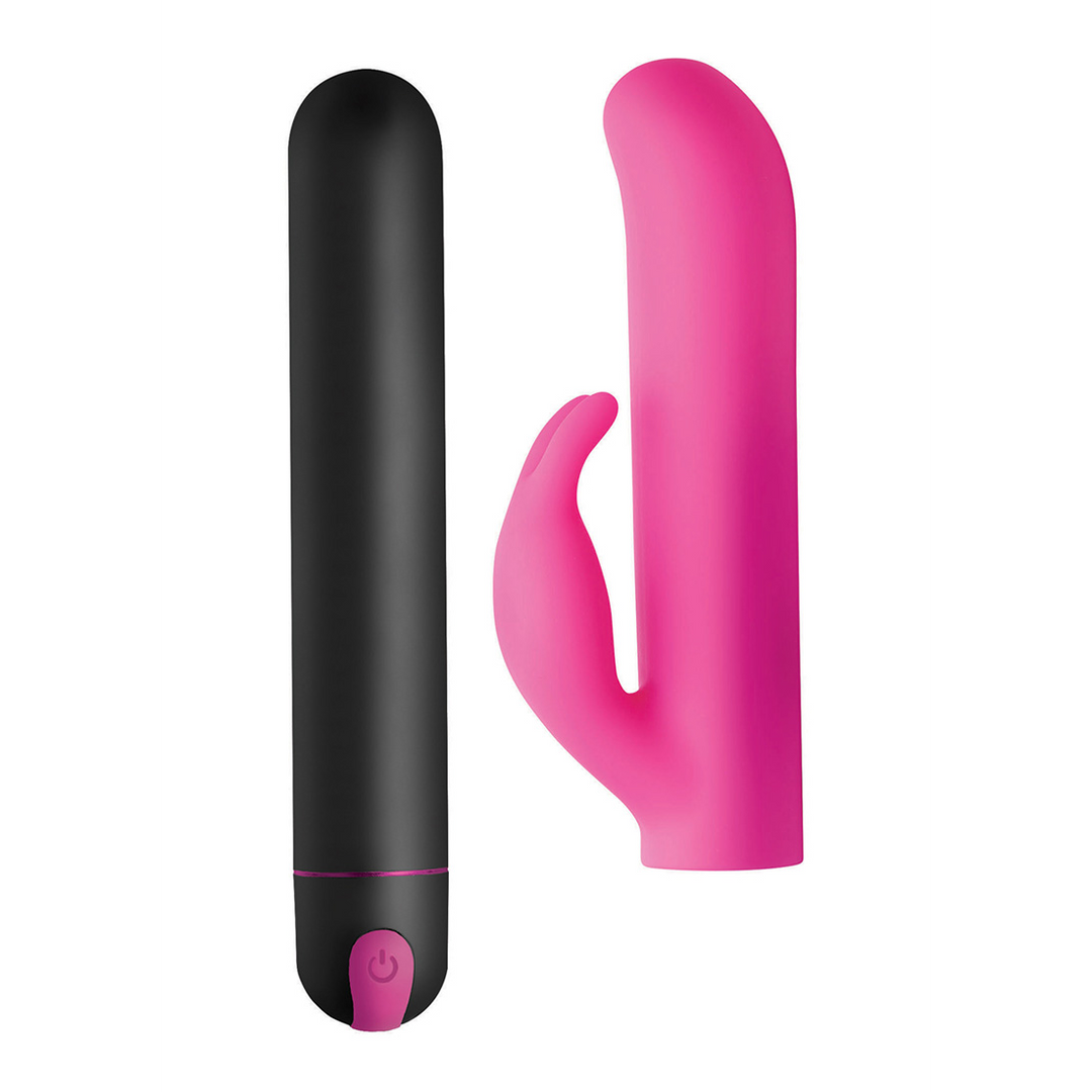 XL Bullet en Rabbit Silicone Sleeve - Afbeelding 5