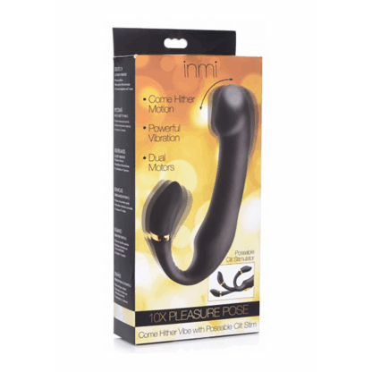 Pleasure - Siliconen Vibrator met Clitoris Stimulator - Afbeelding 2