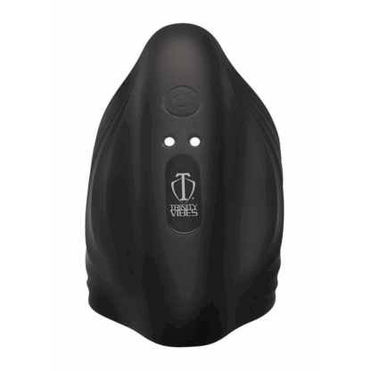Pleasure Stroke - Vibrerende Siliconen Penis Sleeve - Afbeelding 4
