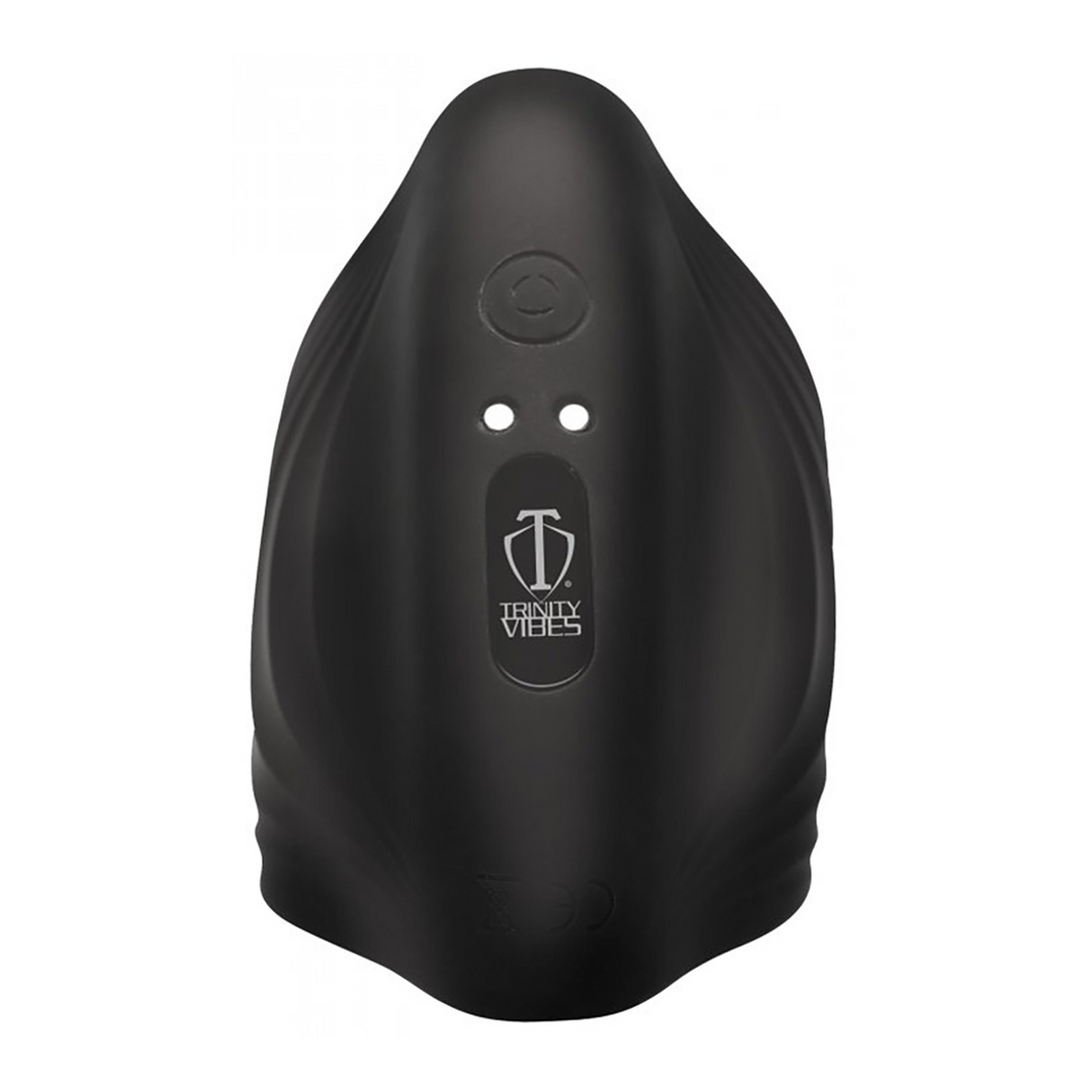 Pleasure Stroke - Vibrerende Siliconen Penis Sleeve - Afbeelding 4