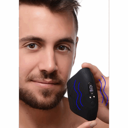Pleasure Stroke - Vibrerende Siliconen Penis Sleeve - Afbeelding 6