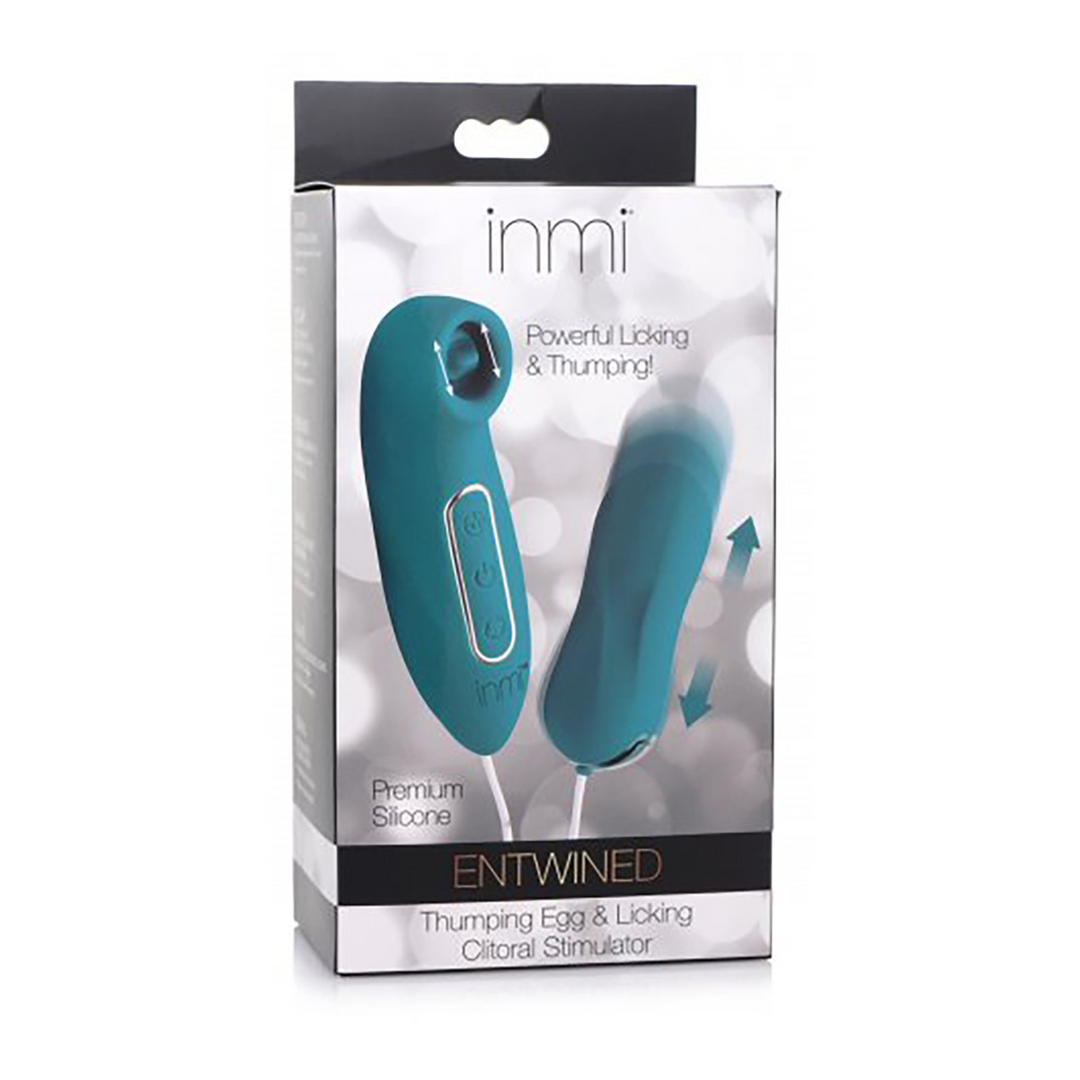 Entwined - Thumping Ei en Lickende Clitorale Stimulator - Afbeelding 2
