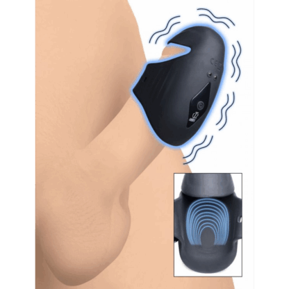 Vibrerende Siliconen Penis Sleeve - Afbeelding 3