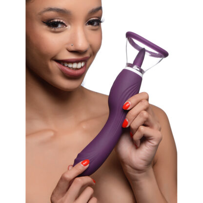Lickgasm - 8x Licking en Sucking Vibrator - Paars - Afbeelding 6