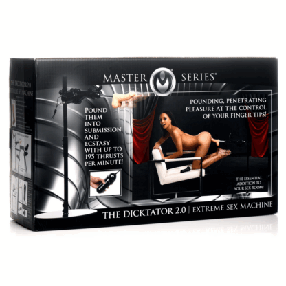 De Dicktator 2.0 Extreme Sex Machine - Zwart - Afbeelding 2