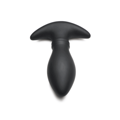 Rim Slide - Sliding Ring Silicone Butt Plug - Zwart - Afbeelding 6