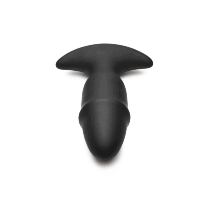 Butt Slider - Sliding Ring Silicone Missile Plug - Zwart - Afbeelding 6