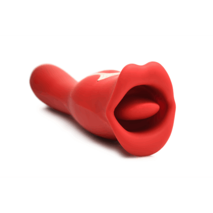 Kiss and Tell Pro - Dual-Ended Kissing Vibrator - Rood - Afbeelding 4