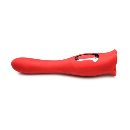Kiss and Tell Pro - Dual-Ended Kissing Vibrator - Rood - Afbeelding 6