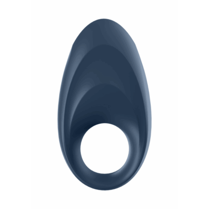 Mighty One - Vibrerende Cockring - Blauw - Afbeelding 3