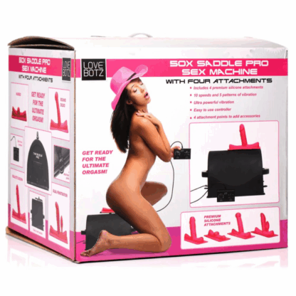 Zadel Ultimate Sex Machine - Zwart - Afbeelding 2
