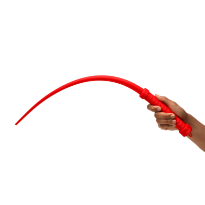 Viper Tail - Siliconen Whip - Rood - Afbeelding 6