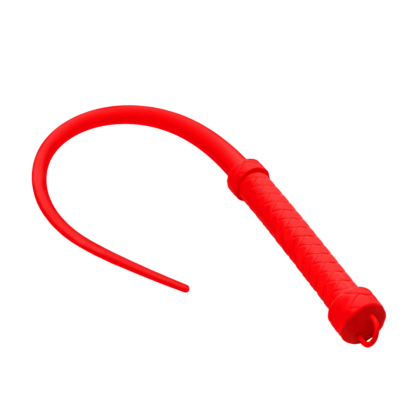 Viper Tail - Siliconen Whip - Rood - Afbeelding 7