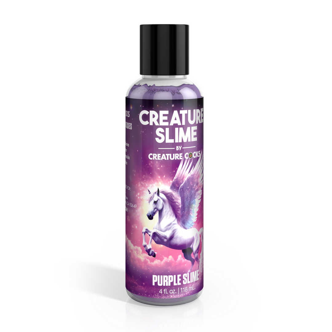 Creature Slime - Paarse Slijm - Waterbasis Glijmiddel - 4 fl oz / 118 ml - Afbeelding 2