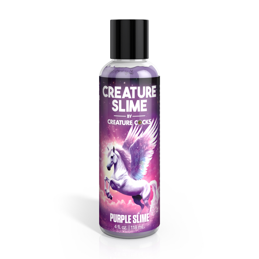 Creature Slime - Paarse Slijm - Waterbasis Glijmiddel - 4 fl oz / 118 ml - Afbeelding 5