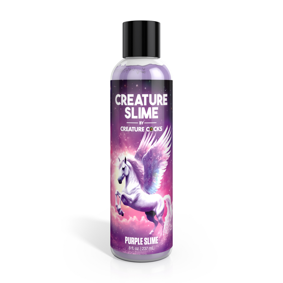 Creature Slime - Paarse Slijm - Waterbasis Glijmiddel - 8 fl oz / 236 ml - Afbeelding 5