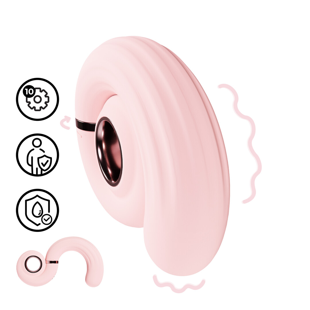 Tourner - Vibrerende Swirl - Roze - Afbeelding 7