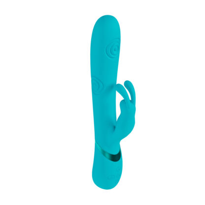Mimi - G-Spot Vibrerende en Kloppende Konijn - Blauw - Afbeelding 5