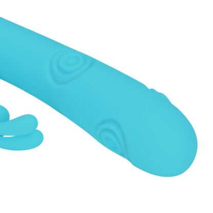 Mimi - G-Spot Vibrerende en Kloppende Konijn - Blauw - Afbeelding 7