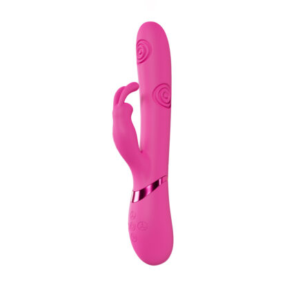 Mimi - G-Spot Vibrerende en Tikkende Konijn - Roze - Afbeelding 4