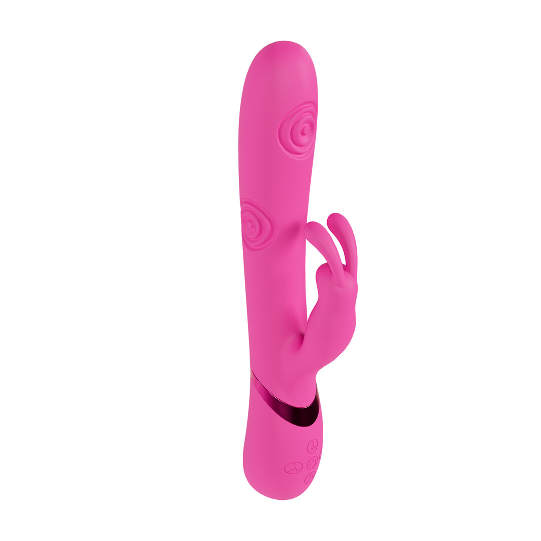 Mimi - G-Spot Vibrerende en Tikkende Konijn - Roze - Afbeelding 5