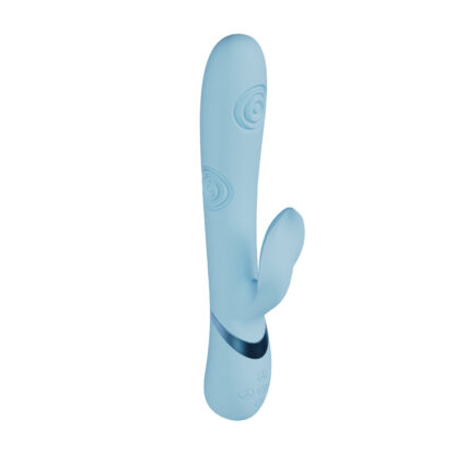 Fronda - G-Spot Vibrerende en Kloppende Blad Clitorisstimulator - Blauw - Afbeelding 5
