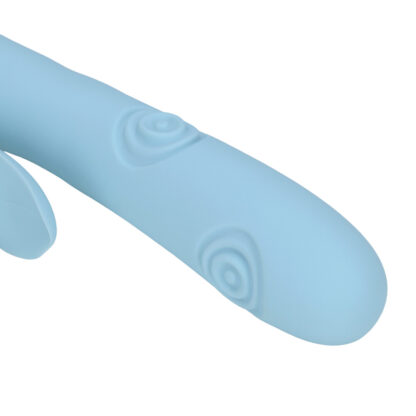 Fronda - G-Spot Vibrerende en Kloppende Blad Clitorisstimulator - Blauw - Afbeelding 7