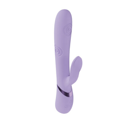 Fronda - G-Spot Vibrerende en Tikken Blad Clitorisstimulator - Lavendel - Afbeelding 5