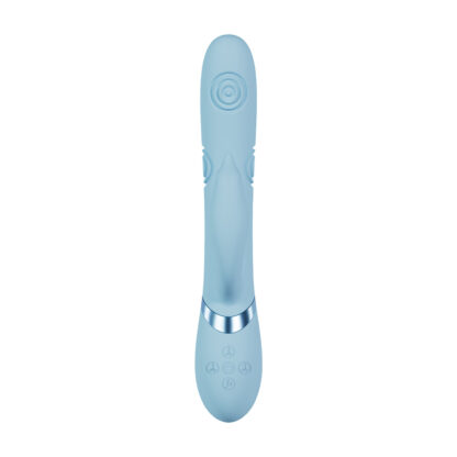 Pallina - G-Spot Vibrerende en Tikken Kralen Clitorisstimulator - Blauw - Afbeelding 3
