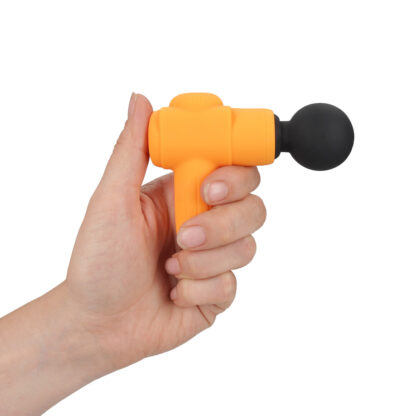 Mini Oplaadbare Microboost Massager - Oranje - Afbeelding 7