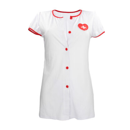 Verpleegster Kostuum - S/M - Wit - Afbeelding 3