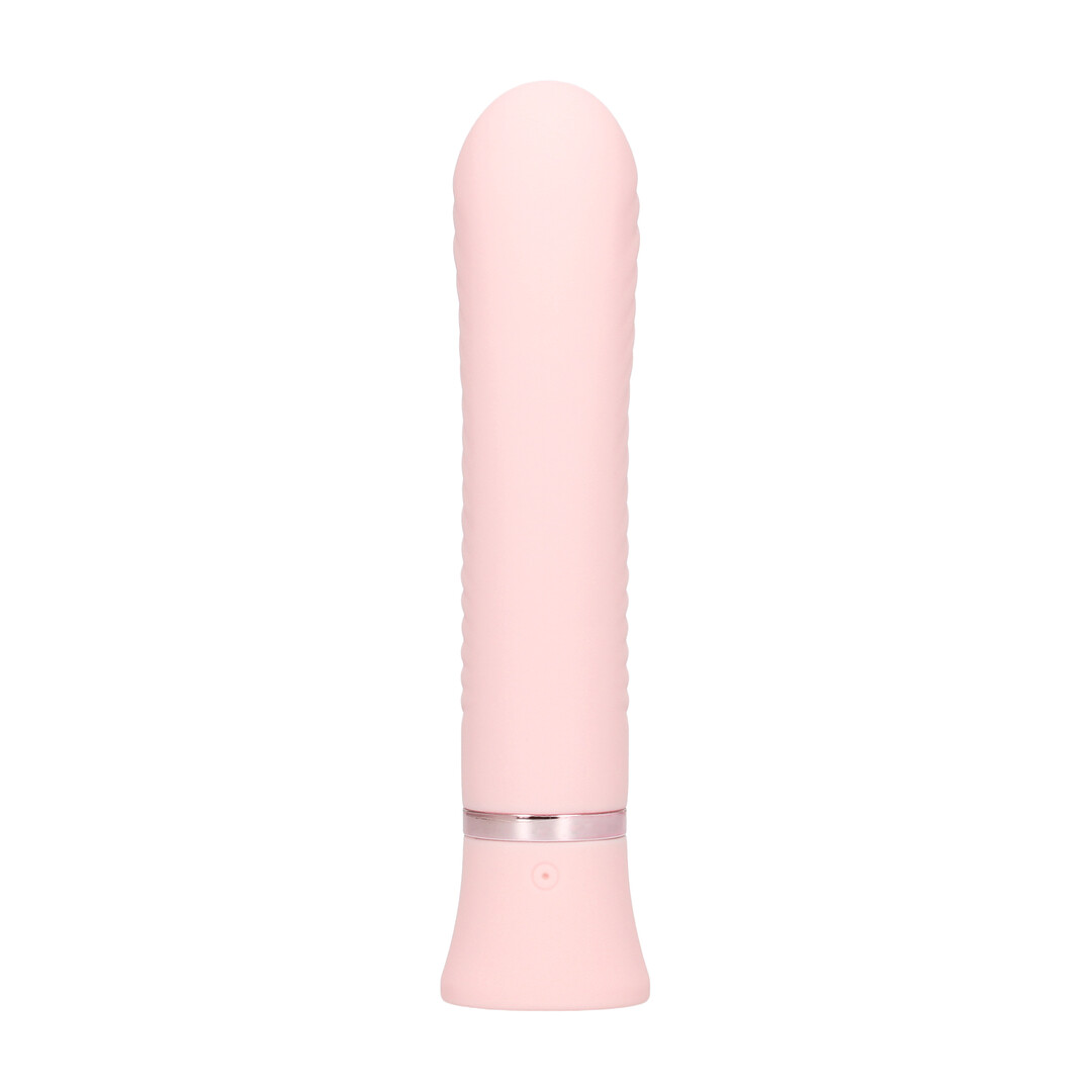 Divine - Geribbelde G-spot Vibe - Roze - Afbeelding 4