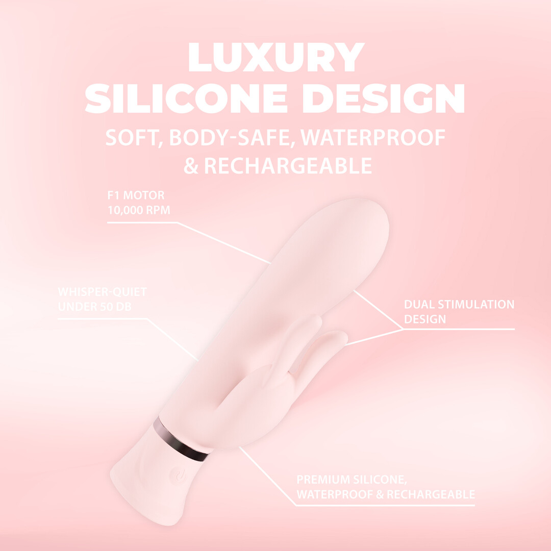 Tendre - Konijnen Vibrator - Roze - Afbeelding 5