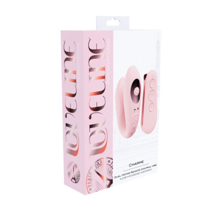 Charme - Afstandsbediening Dubbele Motor Vibe - Roze - Afbeelding 2