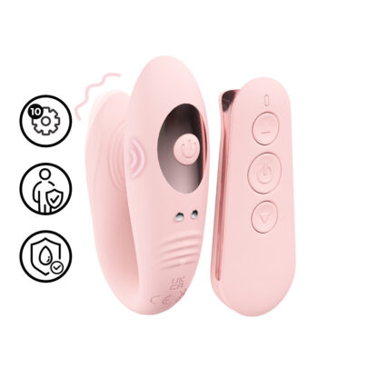 Charme - Afstandsbediening Dubbele Motor Vibe - Roze - Afbeelding 7