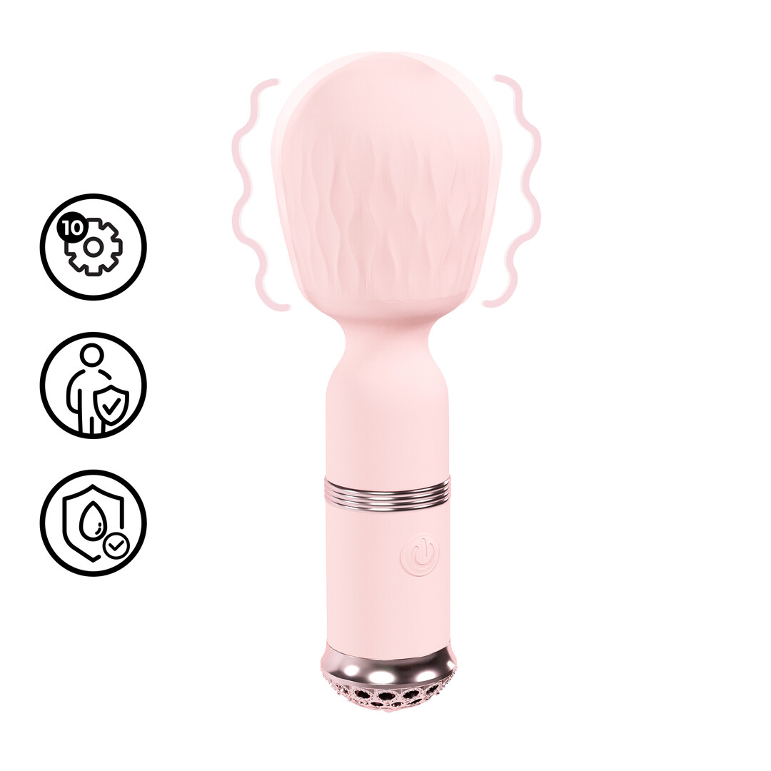 Velours - Mini-Wand - Roze - Afbeelding 6