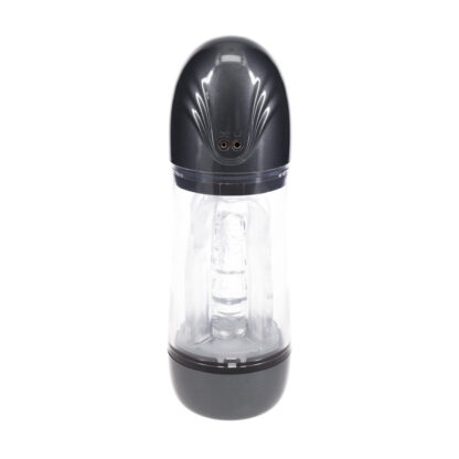 SonicPull - Suction and Vibration Masturbator Pump - Multimedia Enhanced - Gun Metal - Afbeelding 4