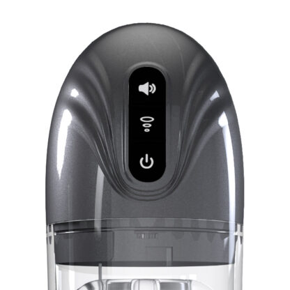 SonicPull - Suction and Vibration Masturbator Pump - Multimedia Enhanced - Gun Metal - Afbeelding 7