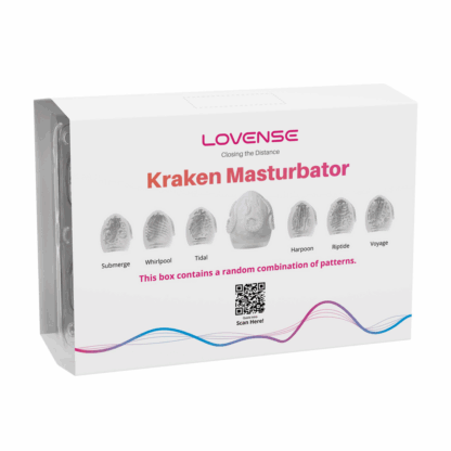 Kraken - 6 Pack - Zachte Rekbare Ei Masturbator - Wit - Afbeelding 2