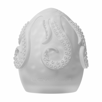 Kraken - 6 Pack - Zachte Rekbare Ei Masturbator - Wit - Afbeelding 4