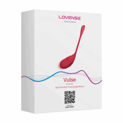 Vulse - App-gestuurde Duwende Ei Vibrator - Rood - Afbeelding 2