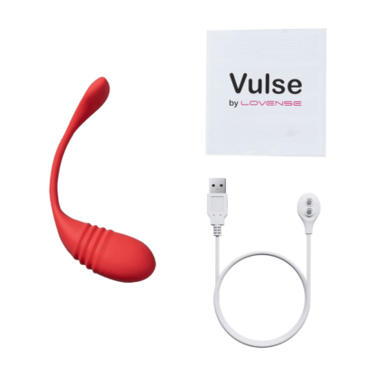 Vulse - App-gestuurde Duwende Ei Vibrator - Rood - Afbeelding 7
