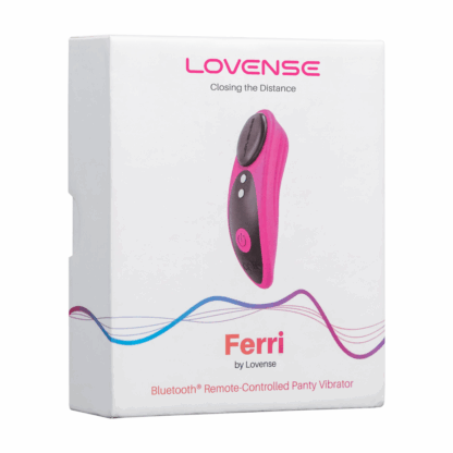 Ferri - Magnetische App-gestuurde Clitorale Panty Vibrator - Roze/Zwart - Afbeelding 2