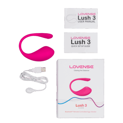 Lush 3 - Krachtige App-gestuurde Draagbare G-spot Ei Vibrator - Roze - Afbeelding 6