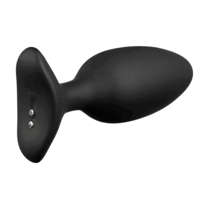 Hush 2 - App-bestuurde Vibrerende Buttplug - 1,5 / 3,8 cm - Zwart - Afbeelding 4