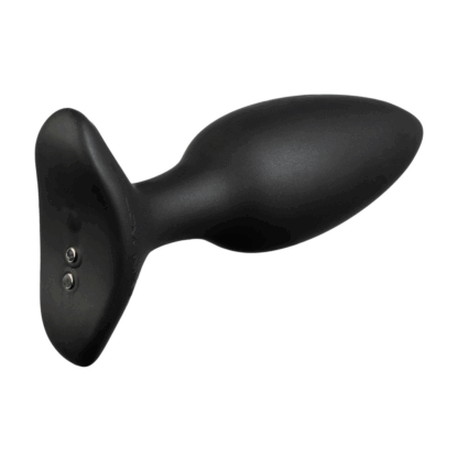 Hush 2 - App-bestuurde Vibrerende Buttplug - 1,75 / 4,4 cm - Zwart - Afbeelding 4